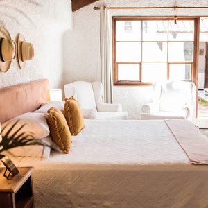 Chic modern rooms with touches of Antigua's famed craftmanship.
