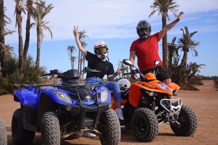 2023 Marrakech Palmeraie Quad Bike Desert Adventure