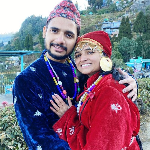 Milind Soman And Wife Ankita Konwar Dress Up In Traditional Darjeeling  Attire, Actor Shares A Happy