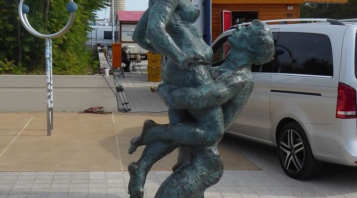 Skulptur "Liebespaar"