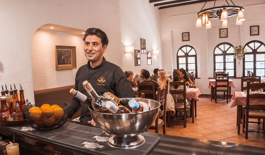 Service et sourire inclus au Catanzaro !