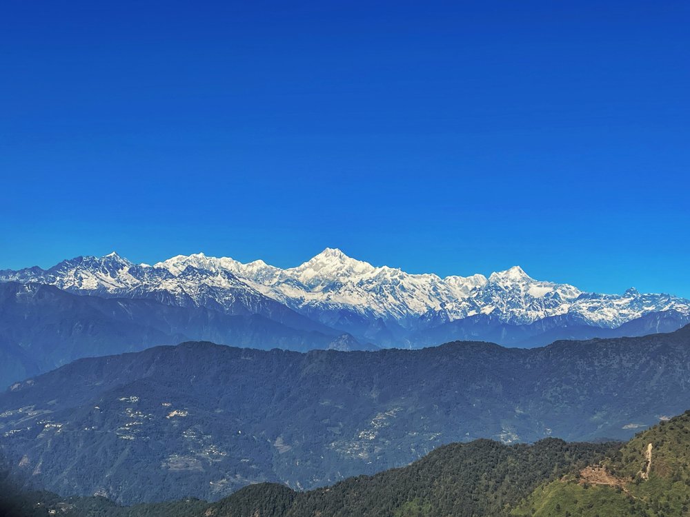 Mountains in Darjeeling