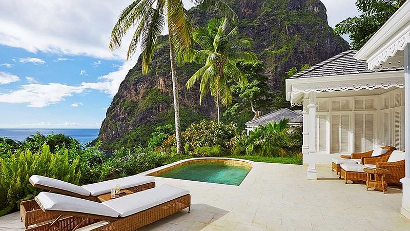 Superior Luxury Cottage at Sugar Beach, St. Lucia