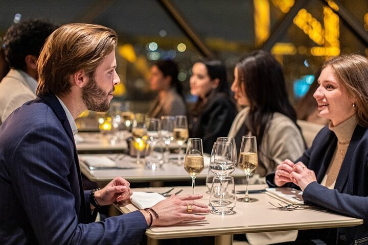 2024 (Paris) Paris Late Dinner at Eiffel Tower's Madame Brasserie ...