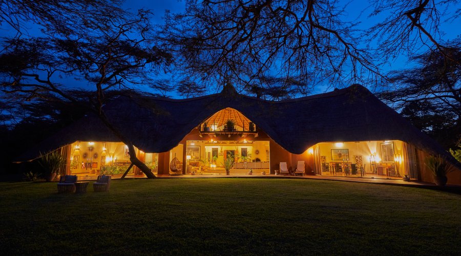 Cosy nights at the main house.