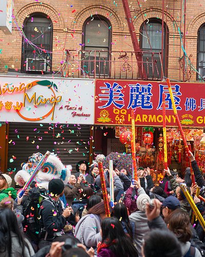  Lunar New Year celebration in Chinatown, New York 