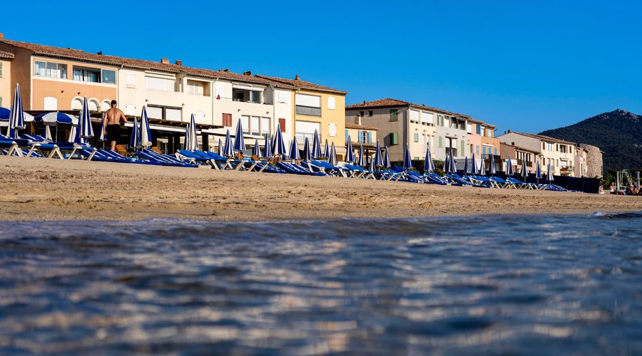 Plage de Port Grimaud.