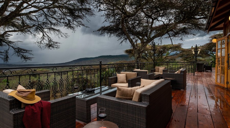 Outdoor Seating with phenomenal Views