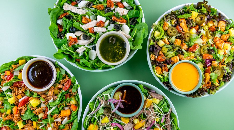 Verse, gezonde salades!