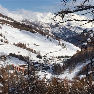 panorama Sestriere Borgata