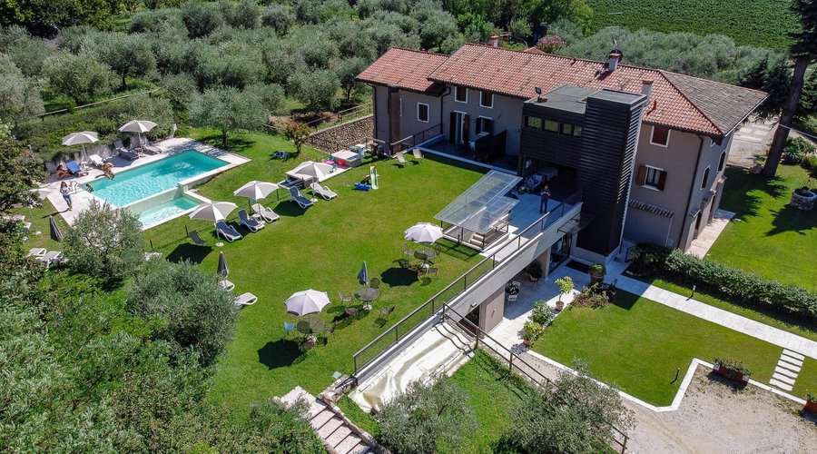 Vista dall'alto di Agriturismo Riondel.