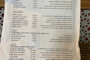 Speisekarte