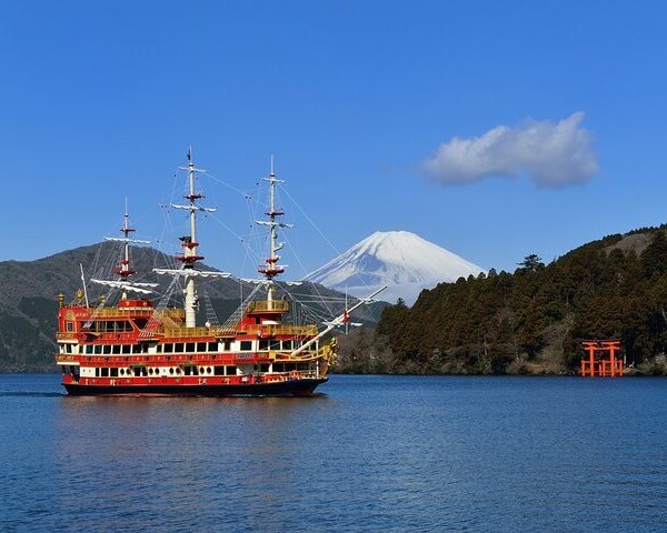 2023 Mt Fuji, Hakone Lake Ashi Cruise Bullet Train Day Trip from Tokyo