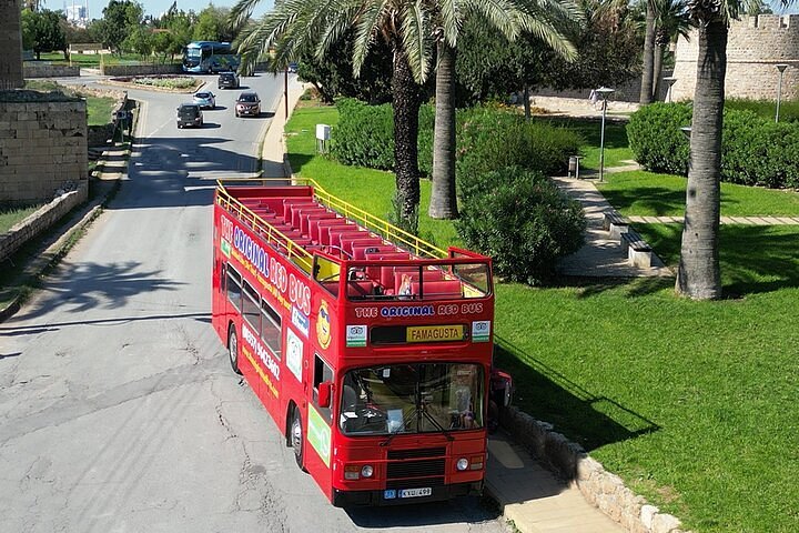 red bus tour protaras cyprus