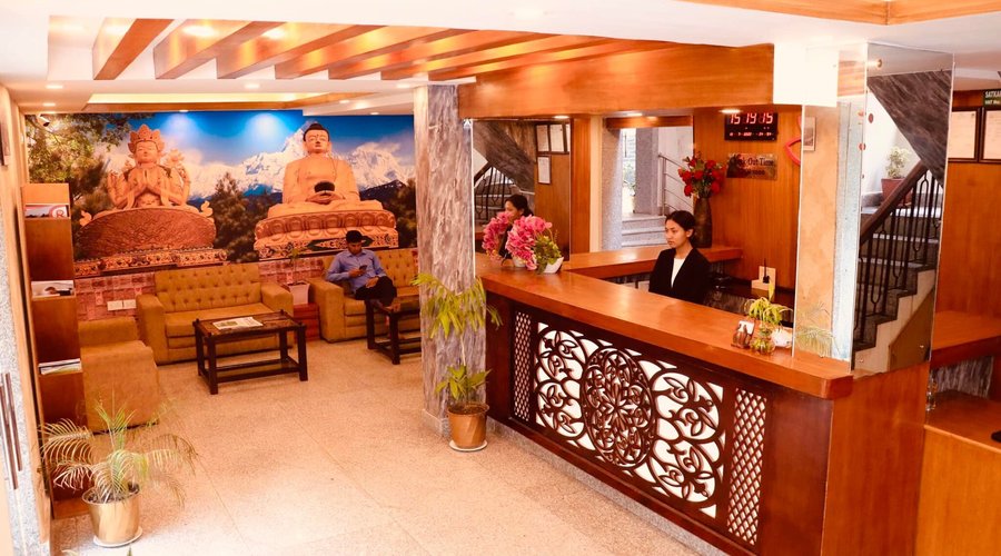 Satkar Hotel and Spa -   Reception and  Lobby area