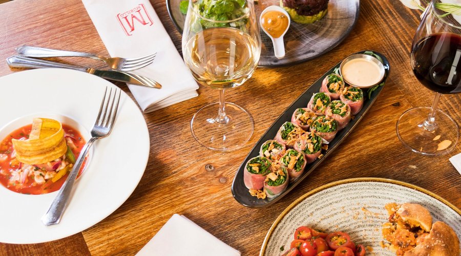 Algunos de los deliciosos platos de Murillo Cafe