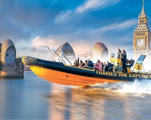 speedboat tours london