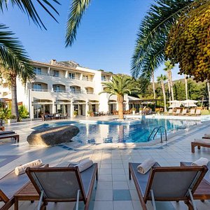 Hotel Corsica in Corsica, image may contain: Villa, Resort, Hotel, Pool