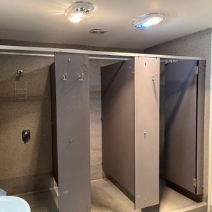 female showers