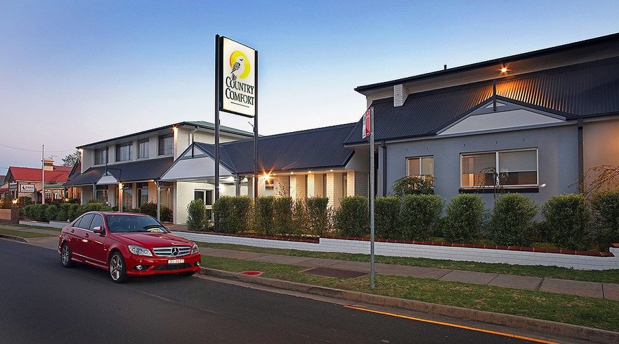 Front of Motel