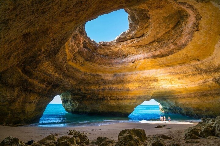 2023 Benagil Cave Marinha Carvoeiro From Faro Full day Tour