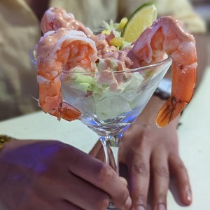 SHRIMP COCKTAIL at Blue Lagoon
