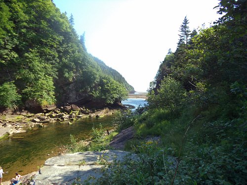 The wondrous views from Fundy National Park in Alma New Brunswick