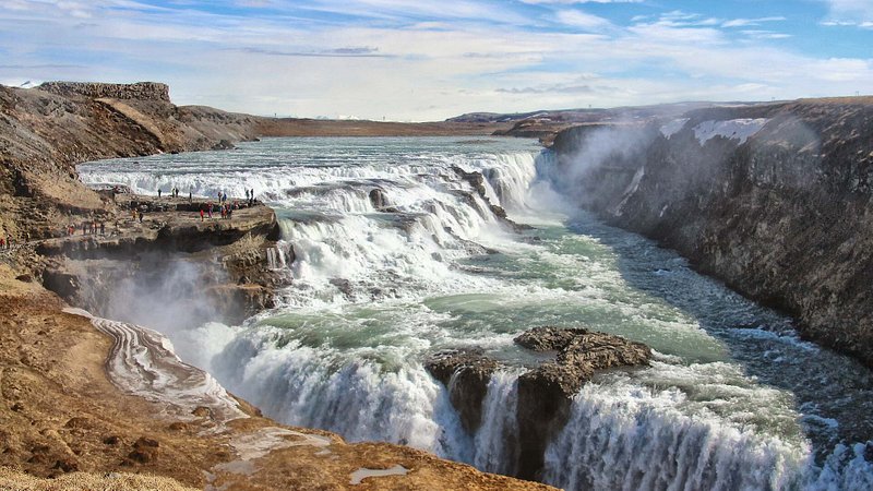 Gullfoss Waterfall, Iceland