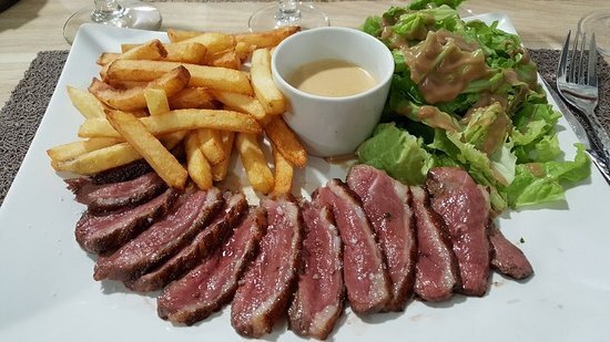 Magret de canard Frites