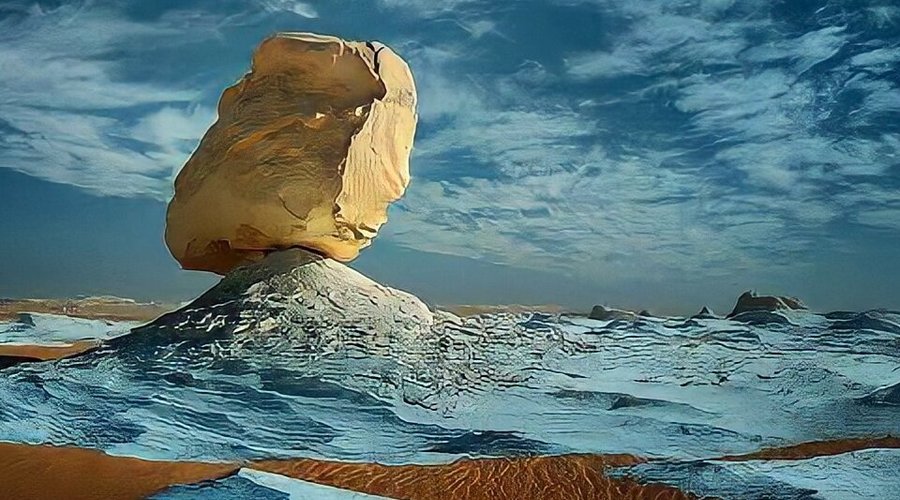 white desert agreat desert all the world
