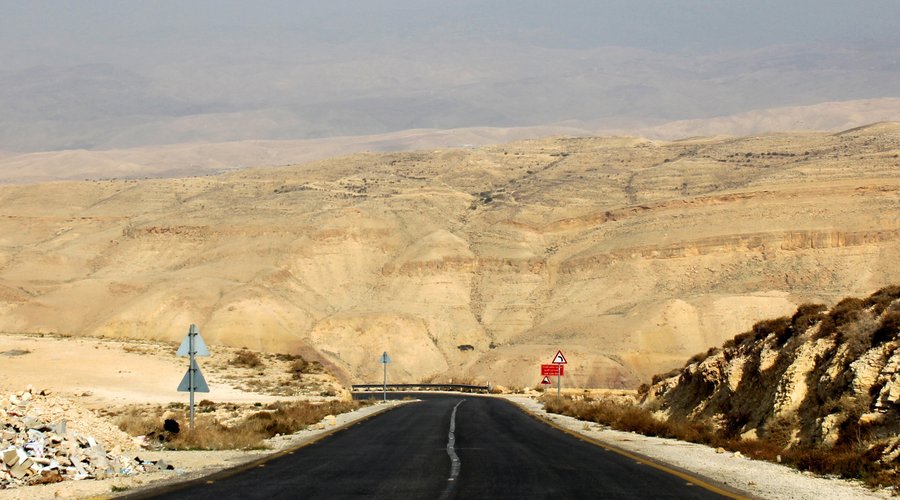 On the way to the Dead Sea