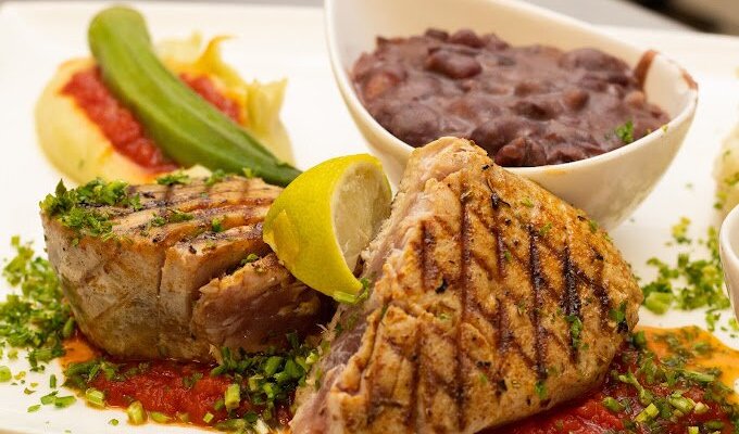 Plat antillais proposé lors de nos soirées antillaises estivale 