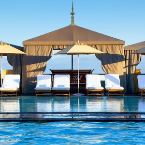 Pool cabanas