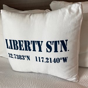 you are at the "Liberty Station"...