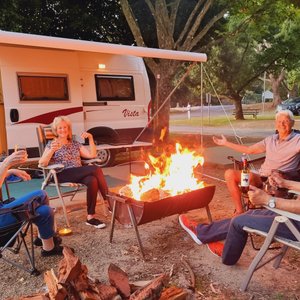Camp fires are allowed