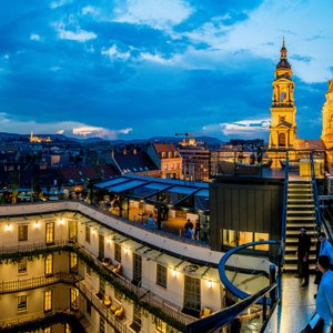 Our Panorama Terraces offer breathtaking view of Budapest