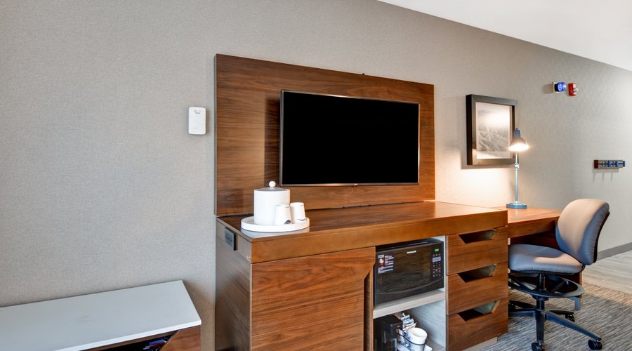 Each room is equipped with a mini-fridge and microwave. 