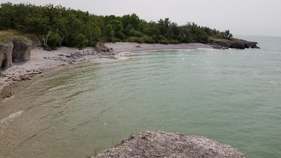 Located on Lake of Manitoba 2 1/2 hours Northwest of Winnipeg. Steep Rock has the most amazing sunsets and fantastic cliff and rock formations.
