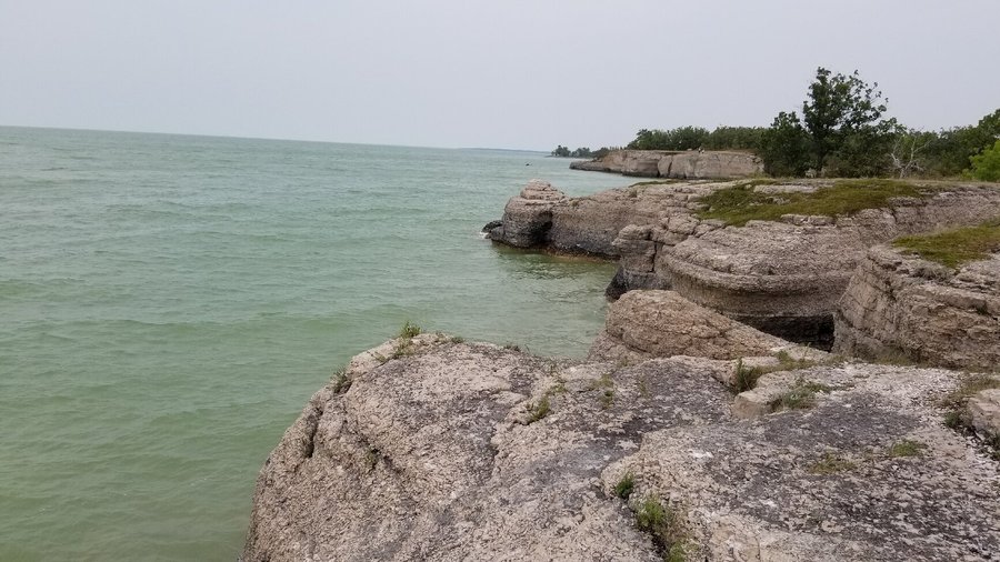Located on Lake of Manitoba 2 1/2 hours Northwest of Winnipeg. Steep Rock has the most amazing sunsets and fantastic cliff and rock formations.