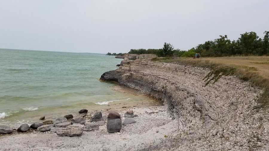 Located on Lake of Manitoba 2 1/2 hours Northwest of Winnipeg. Steep Rock has the most amazing sunsets and fantastic cliff and rock formations.