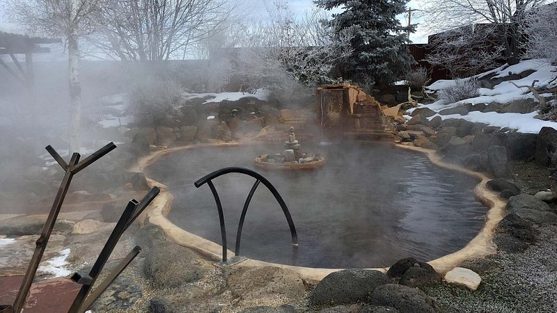 Orvis Hot Springs in the Ridgeway, Colorado