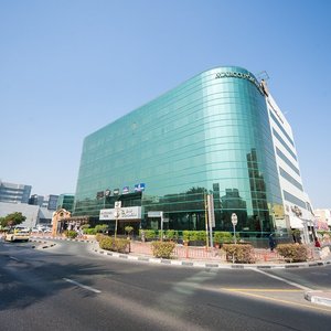 Marco Polo Hotel in Dubai, image may contain: Pool, Water, Plant, Resort