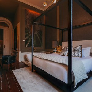 Double Deluxe com banheira, Café / Double Deluxe with bathtub, Café