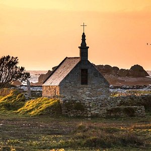 Bretagne, Ile de Sein, Leuchtturm Phare de Goulenez News Photo - Getty  Images