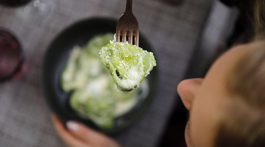 Balanzoni in crema di parmigiano reggiano