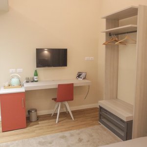 Stanze curate nei dettagli e fornite di tutti i confort necessari per un soggiorno ideale.
