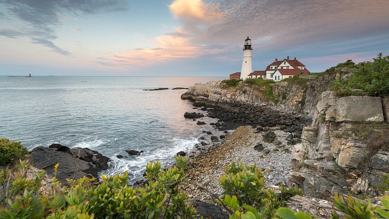 Portland Head Light, Cape Elizabeth, Maine 