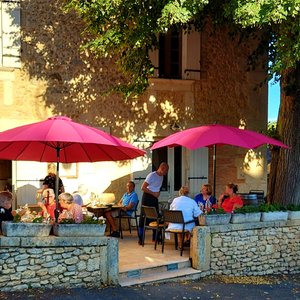 We offer an attractive terrace for evening dining and drinking in summer. 