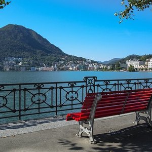 Lugano, Switzerland. 29th Nov, 2020. General view of Monte Bré