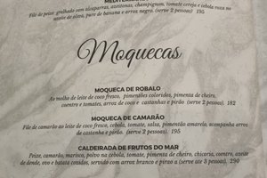 Cardápio